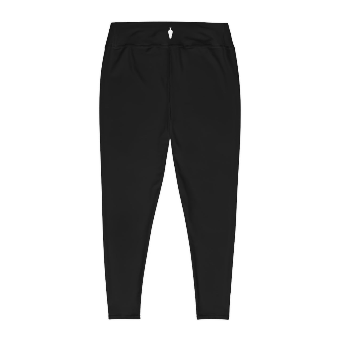 CGM Muse High Waisted Plus Size Leggings (Black)