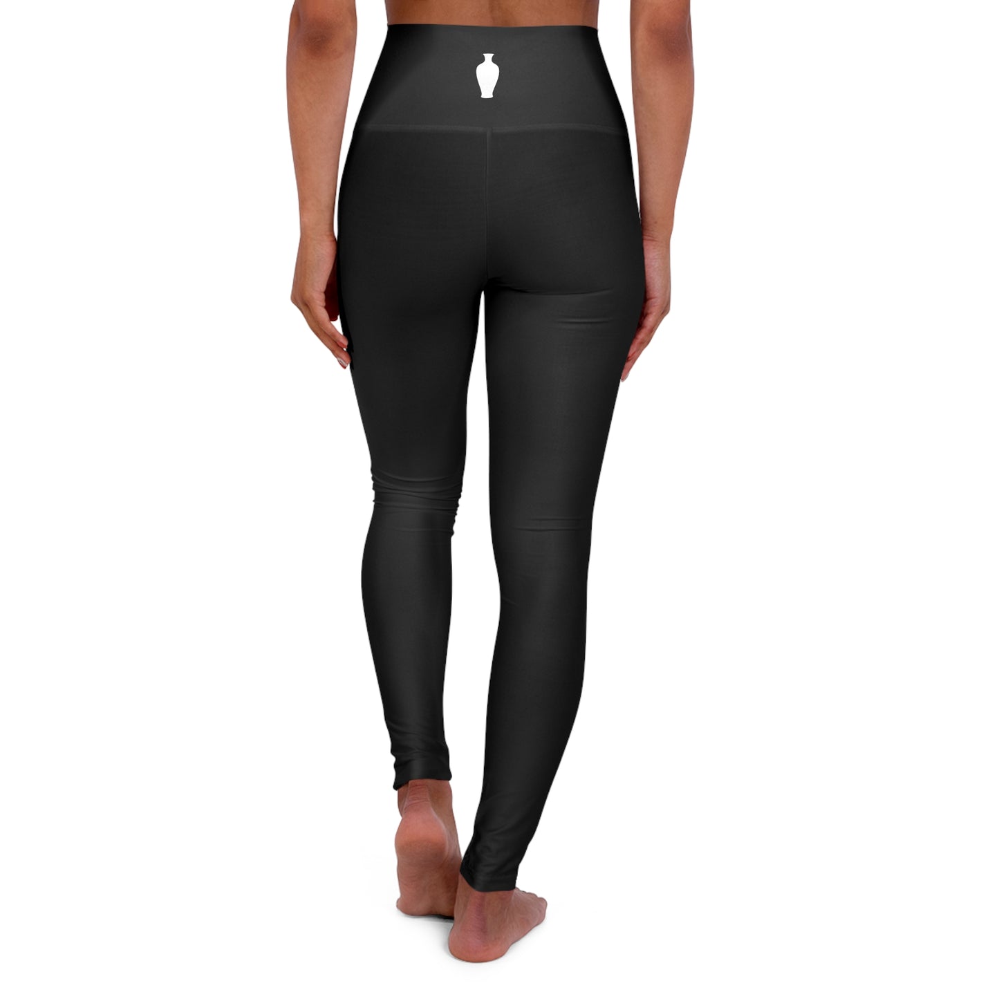 CGM High Waisted Yoga Leggings (Black)