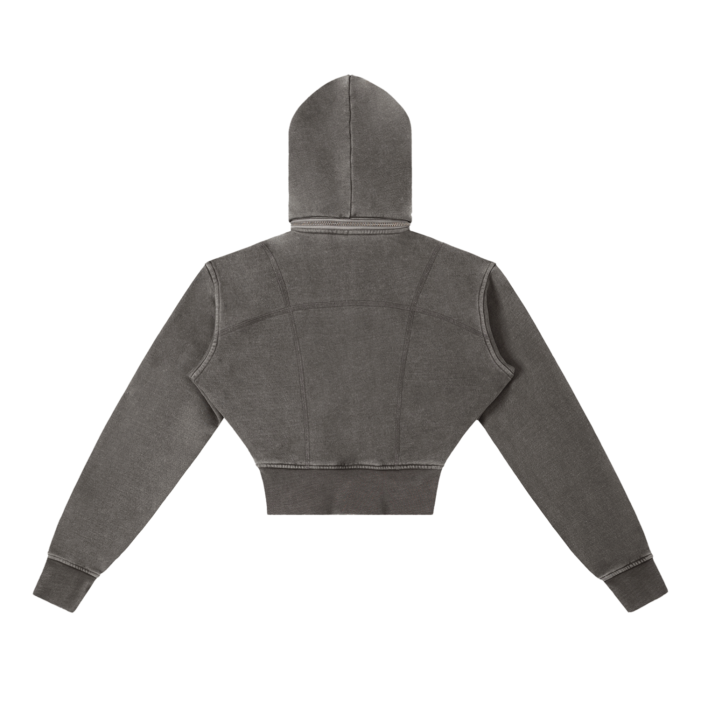 CGM Logo Cropped Fleece Hoodie