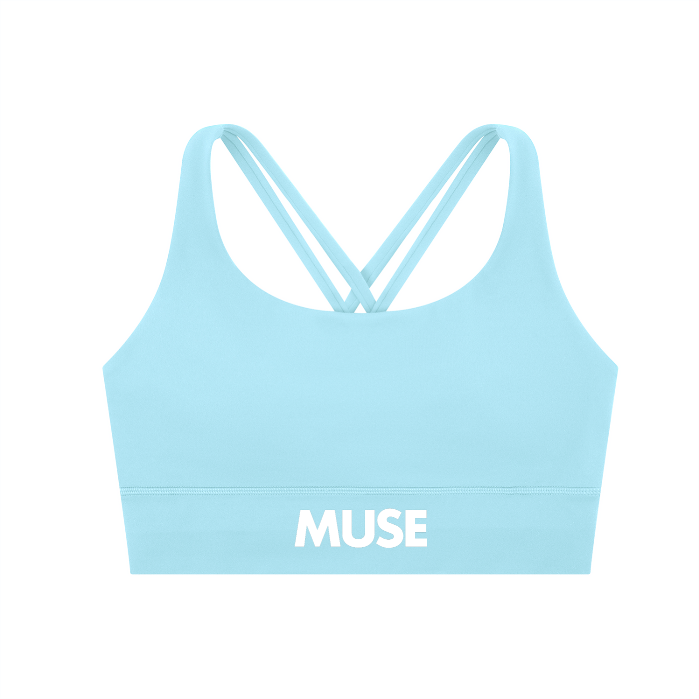 CGM Muse Cross Strap Sports Bra