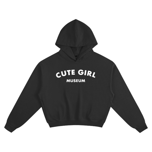 CGM Cute Girl Logo Arch Boxy Hoodie