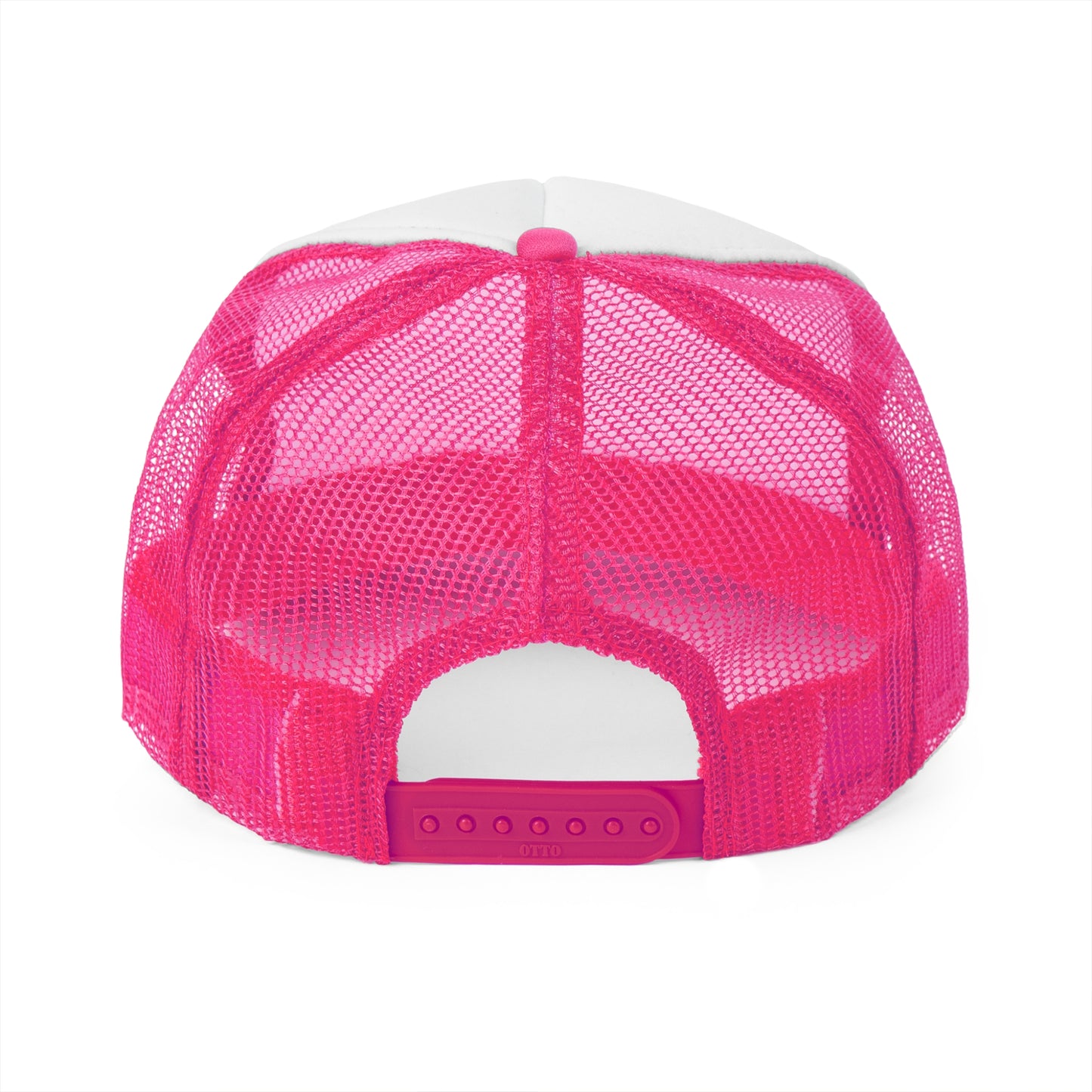 CGM Cute Girl Museum Pink Arch Logo Trucker Cap