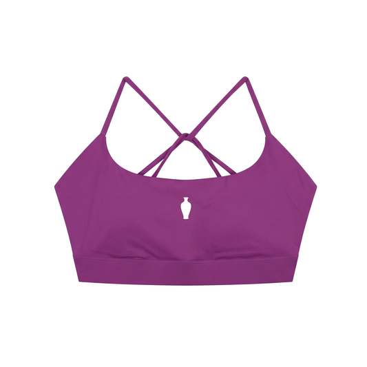 CGM Cross Strap Yoga Sports Bra