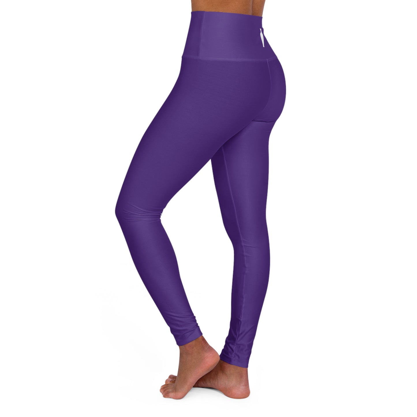 CGM High Waisted Yoga Leggings (Purple)