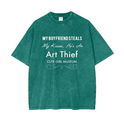 CGM Art Thief Snow Washed Tee