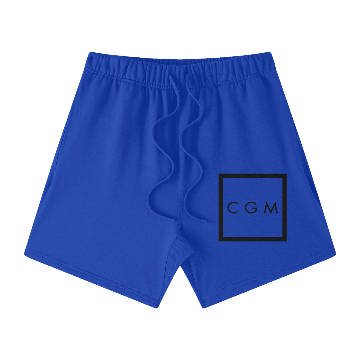 CGM Initials Box Logo Earth Tone Cotton Shorts