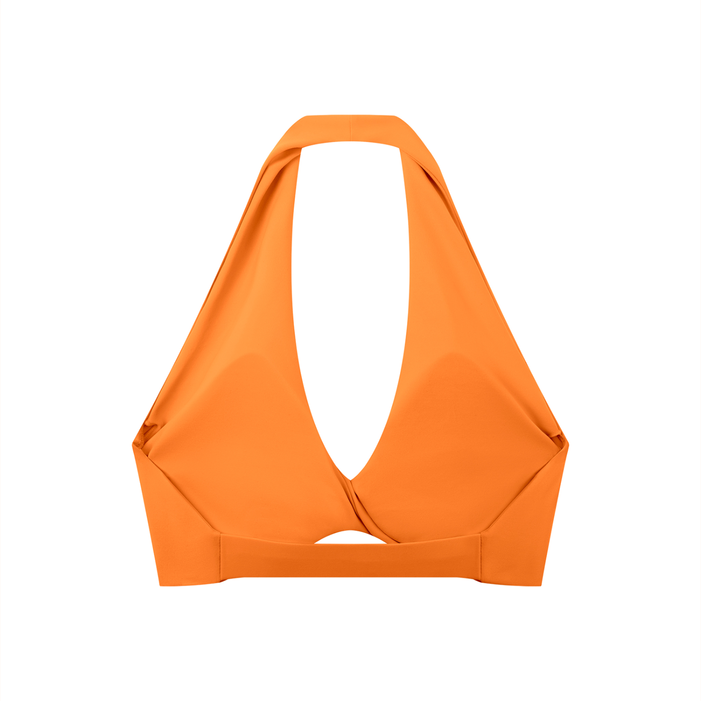 CGM Pleated Halter Sports Bra