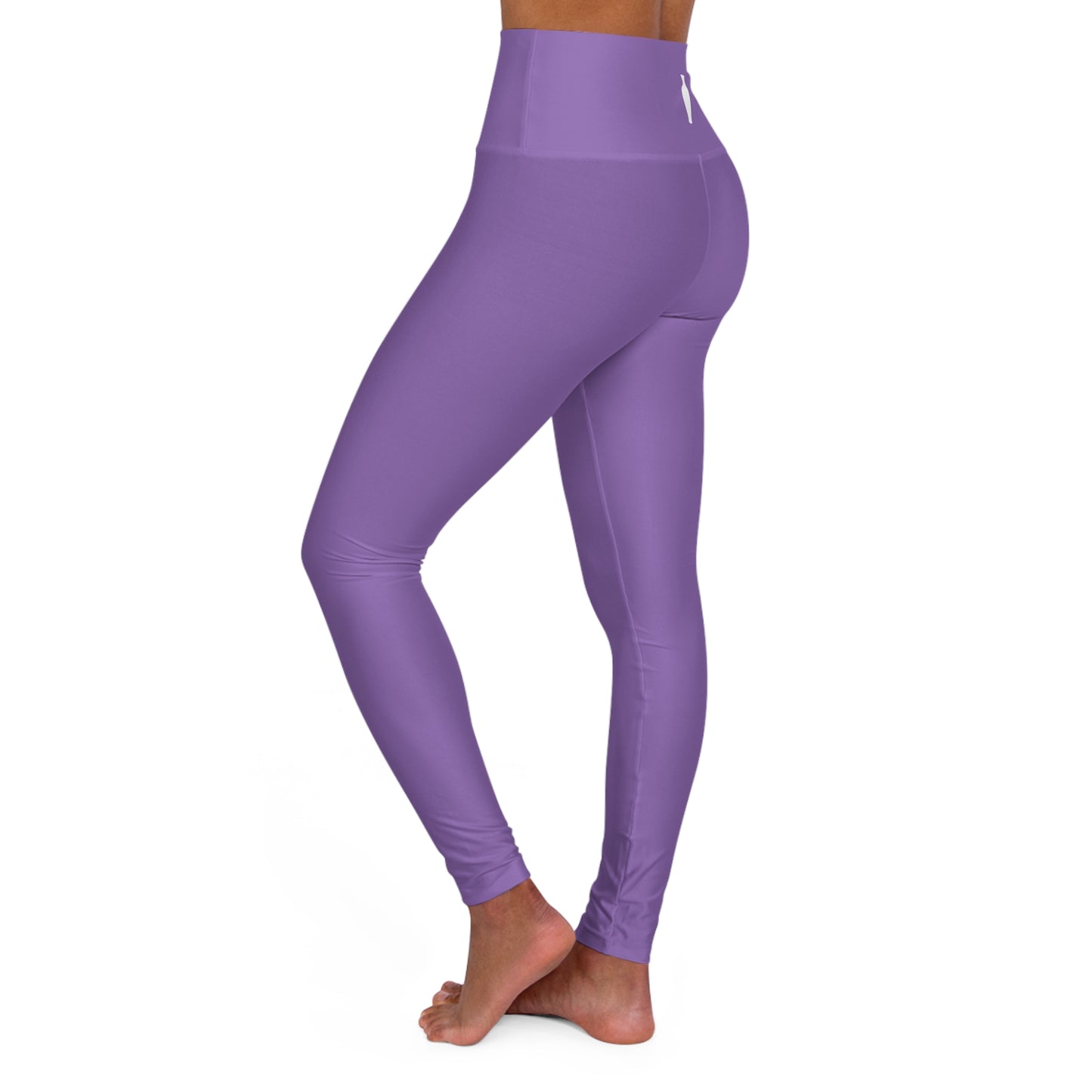 CGM High Waisted Yoga Leggings (Light Purple)