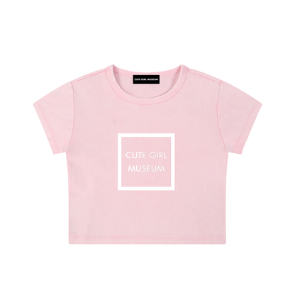 Snow Washed Crop Top