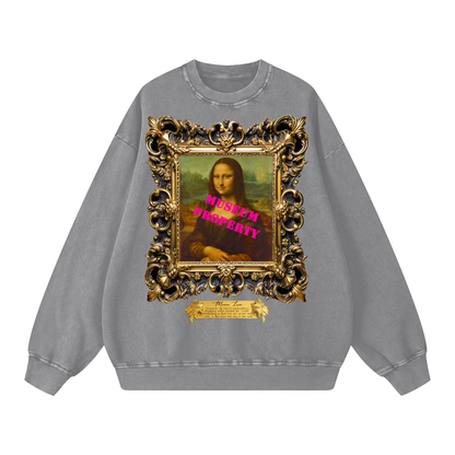 Acid Wash Oversize Sweatshirt - 360 GSM