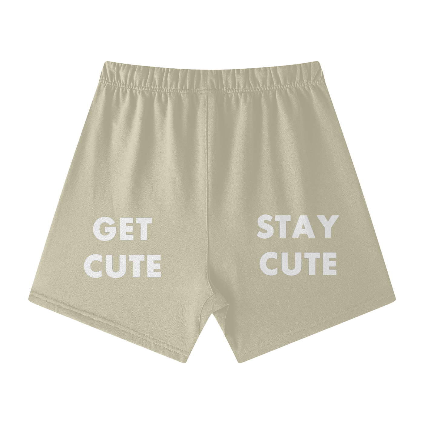 CGM Initials Box Logo Earth Tone Cotton Shorts