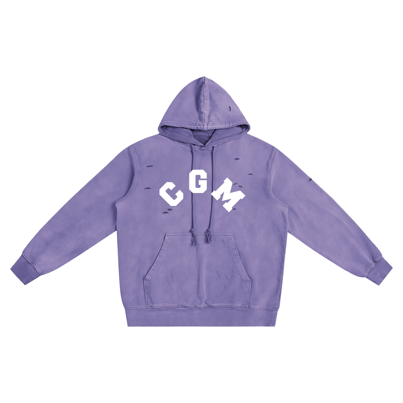 CGM Distressed Washed Hoodie