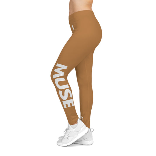 CGM Muse Women's Leggings (Light Brown)