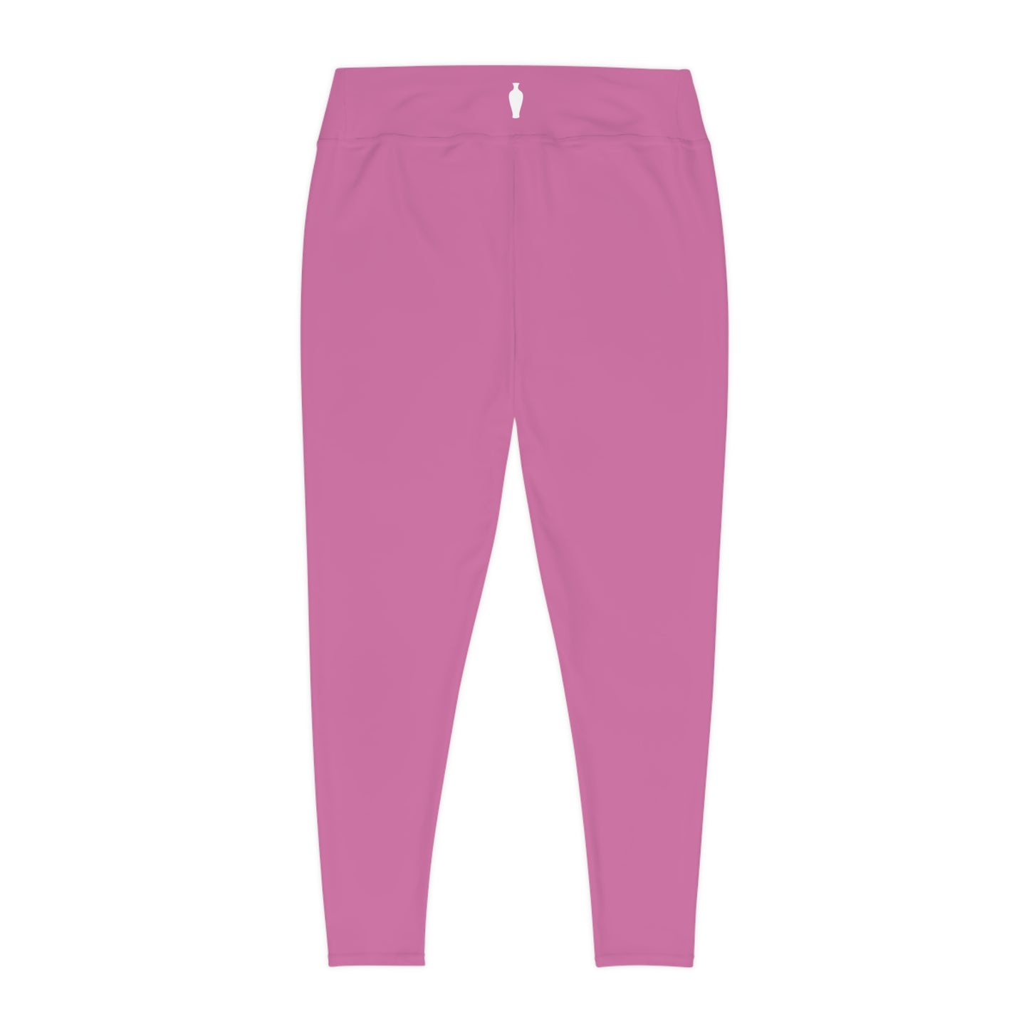CGM High Waisted Plus Size Leggings (Light Pink)