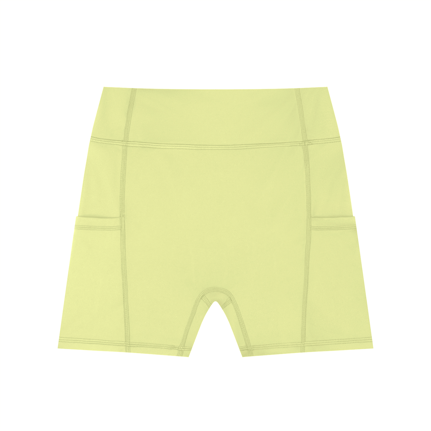 CGM High-Waisted Pocket Gym Shorts (Rear Logo)