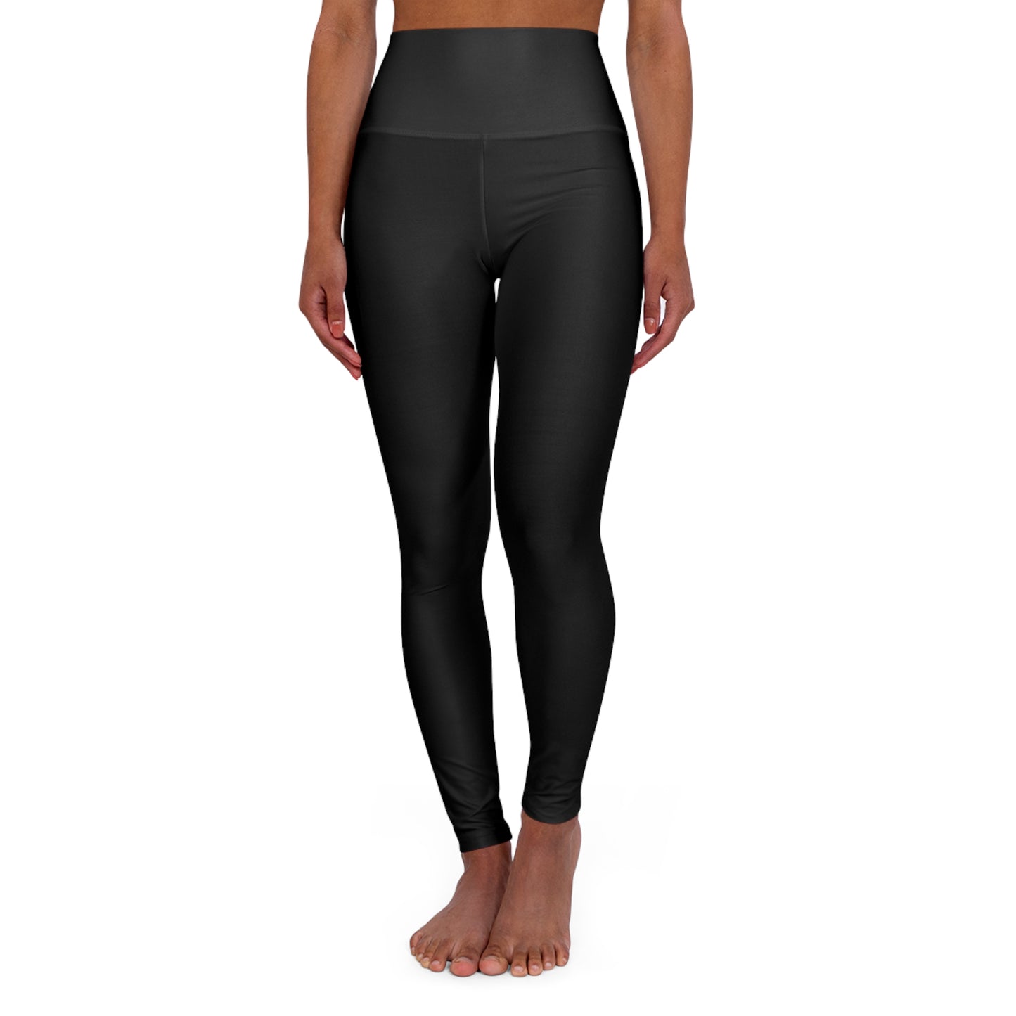 CGM High Waisted Yoga Leggings (Black)