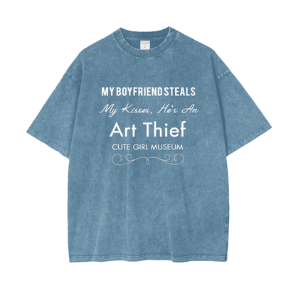CGM Art Thief Snow Washed Tee
