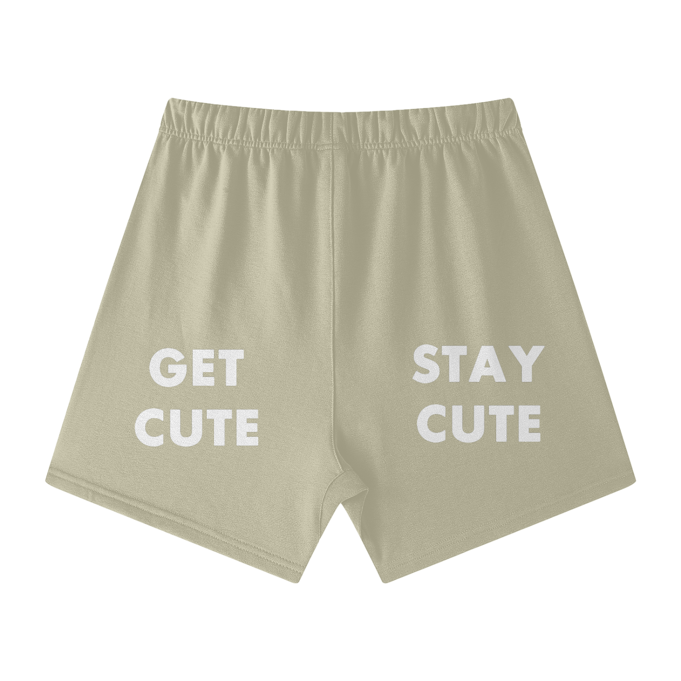 CGM Initials Box Logo Earth Tone Cotton Shorts