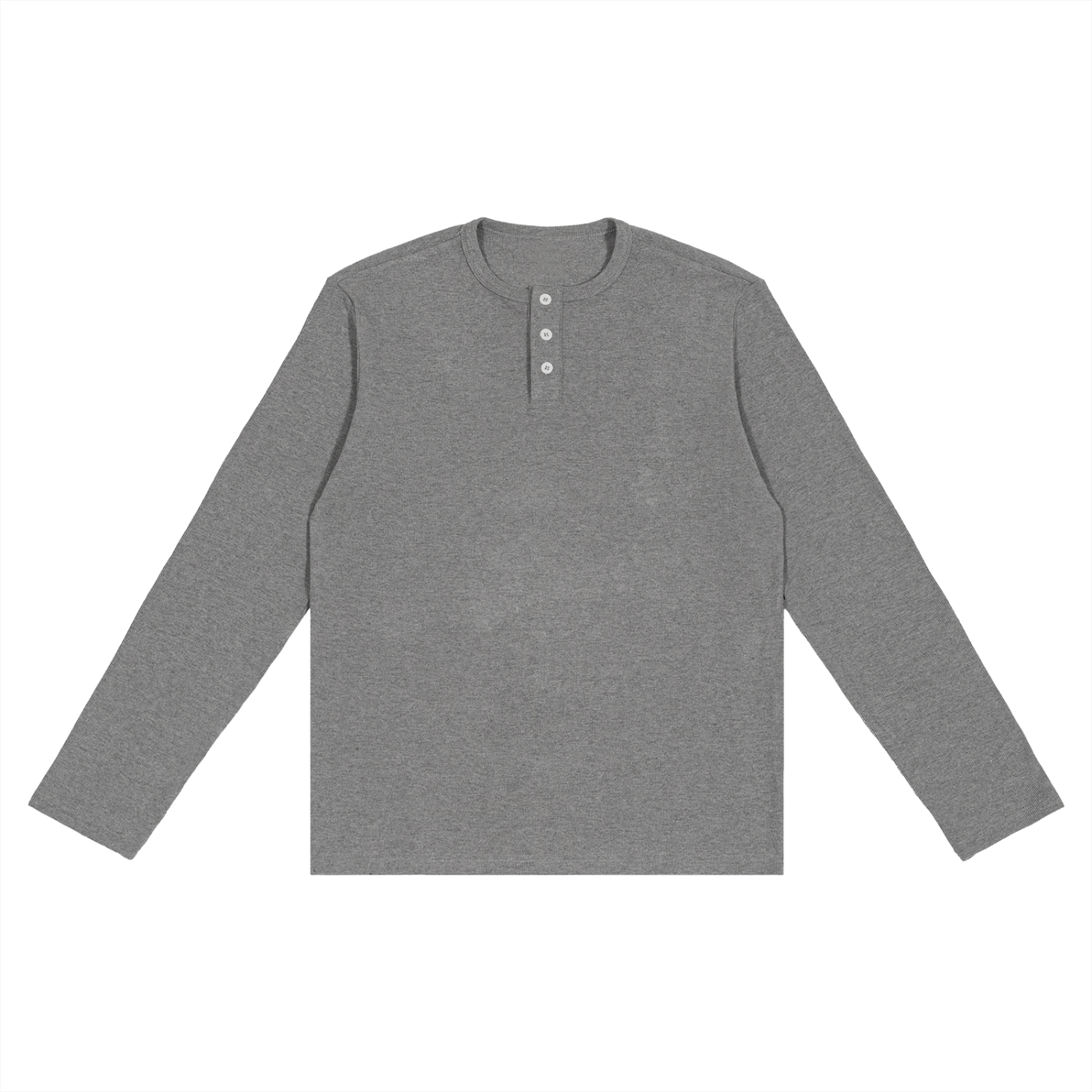 CGM Long Sleeve Henley Shirt