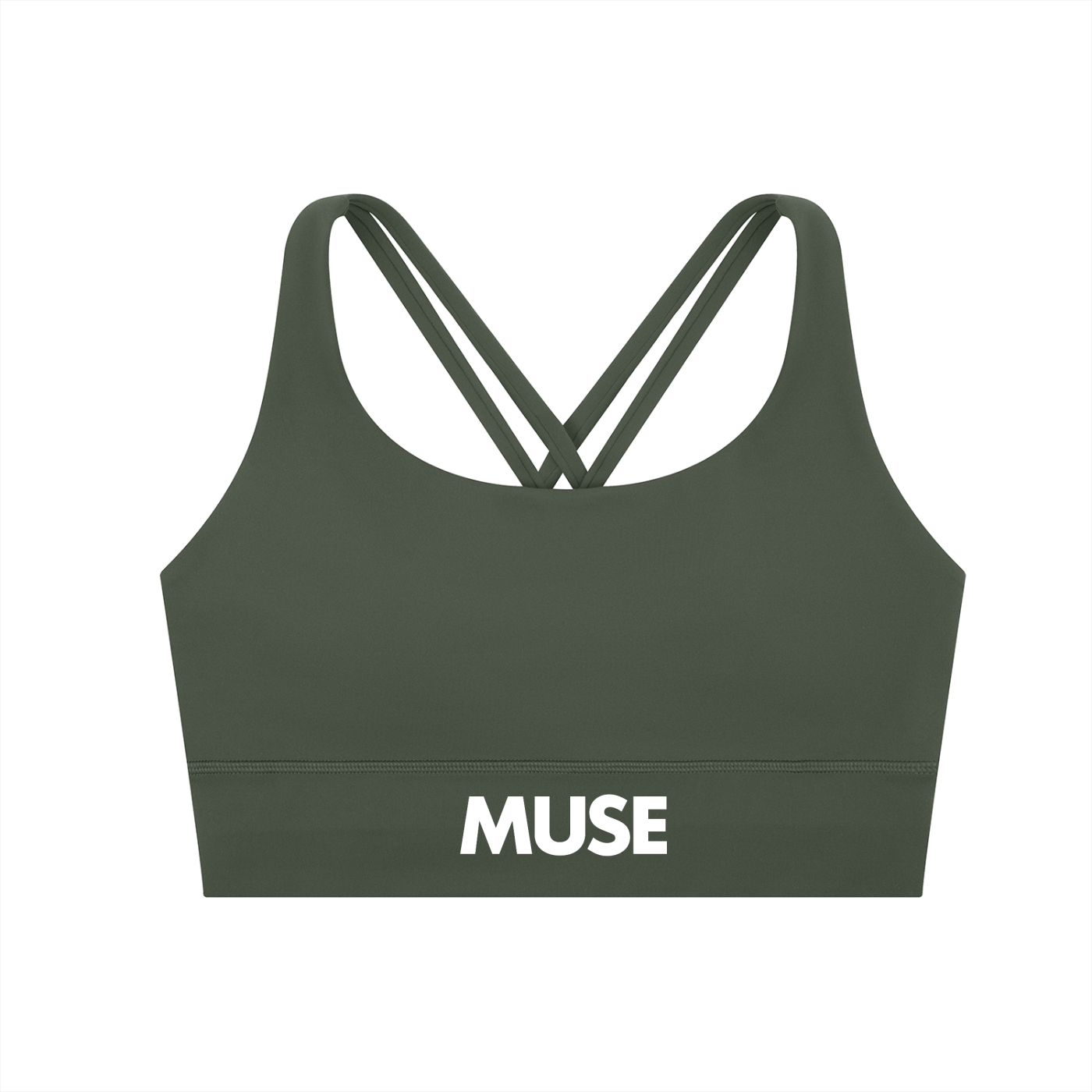 CGM Muse Cross Strap Sports Bra