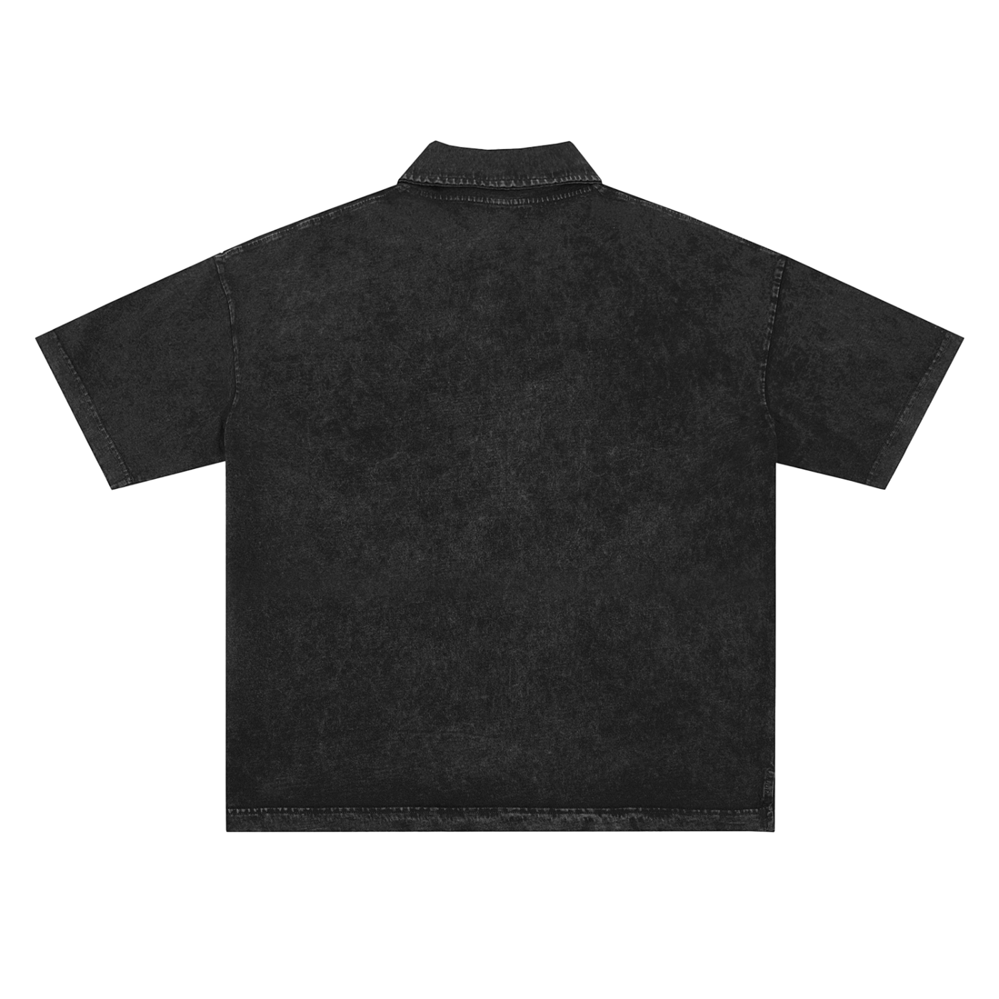 CGM Snow Washed Polo Shirt
