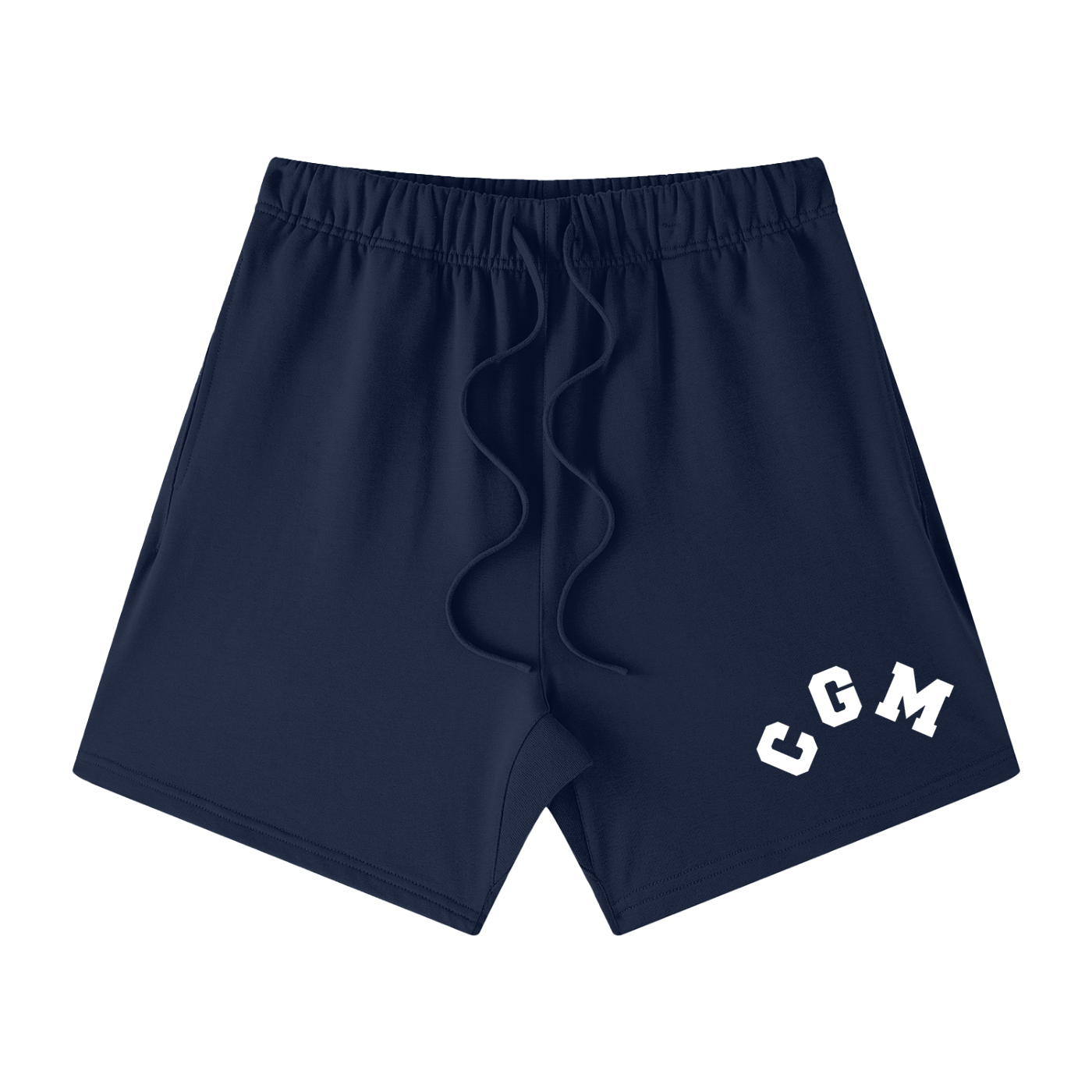 CGM Initials Classic Cotton Shorts