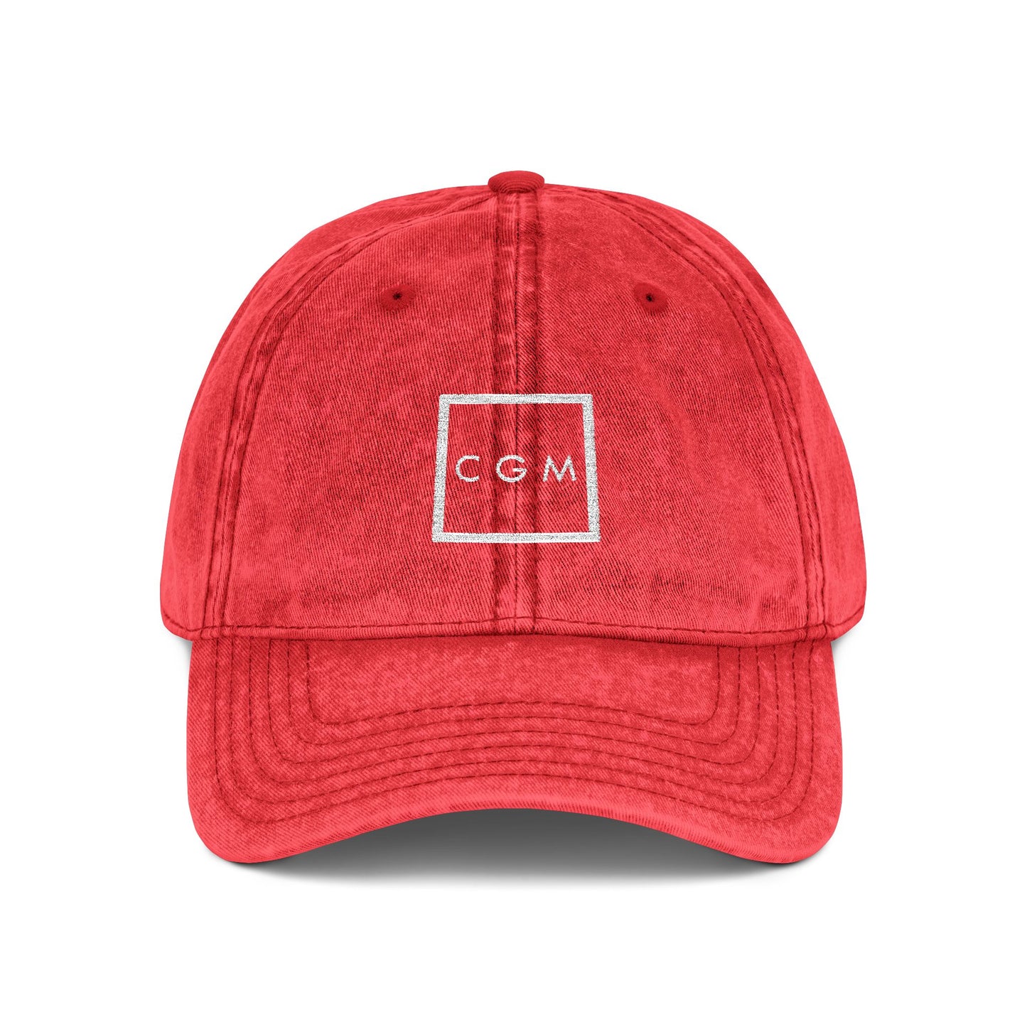 CGM Box Vintage Wash Cap