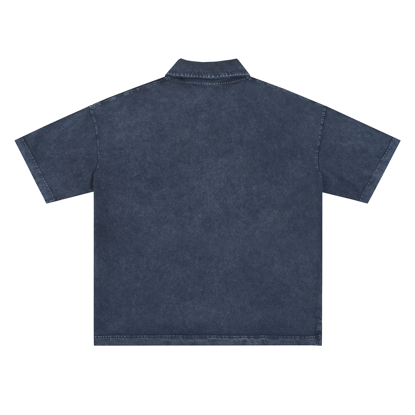 CGM Snow Washed Polo Shirt