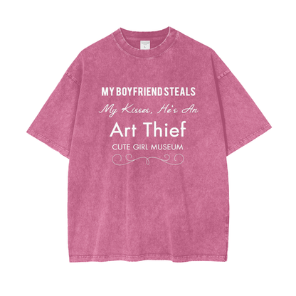 CGM Art Thief Snow Washed Tee