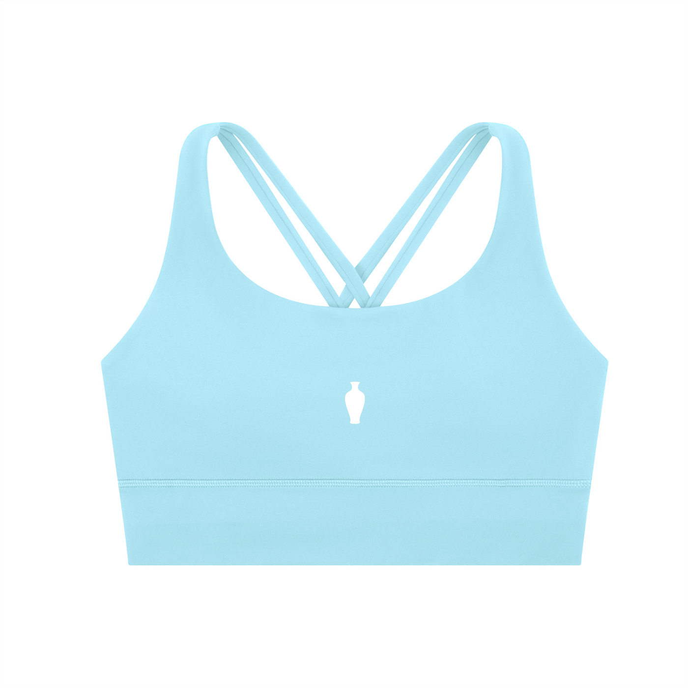 CGM Vase Cross Strap Sports Bra