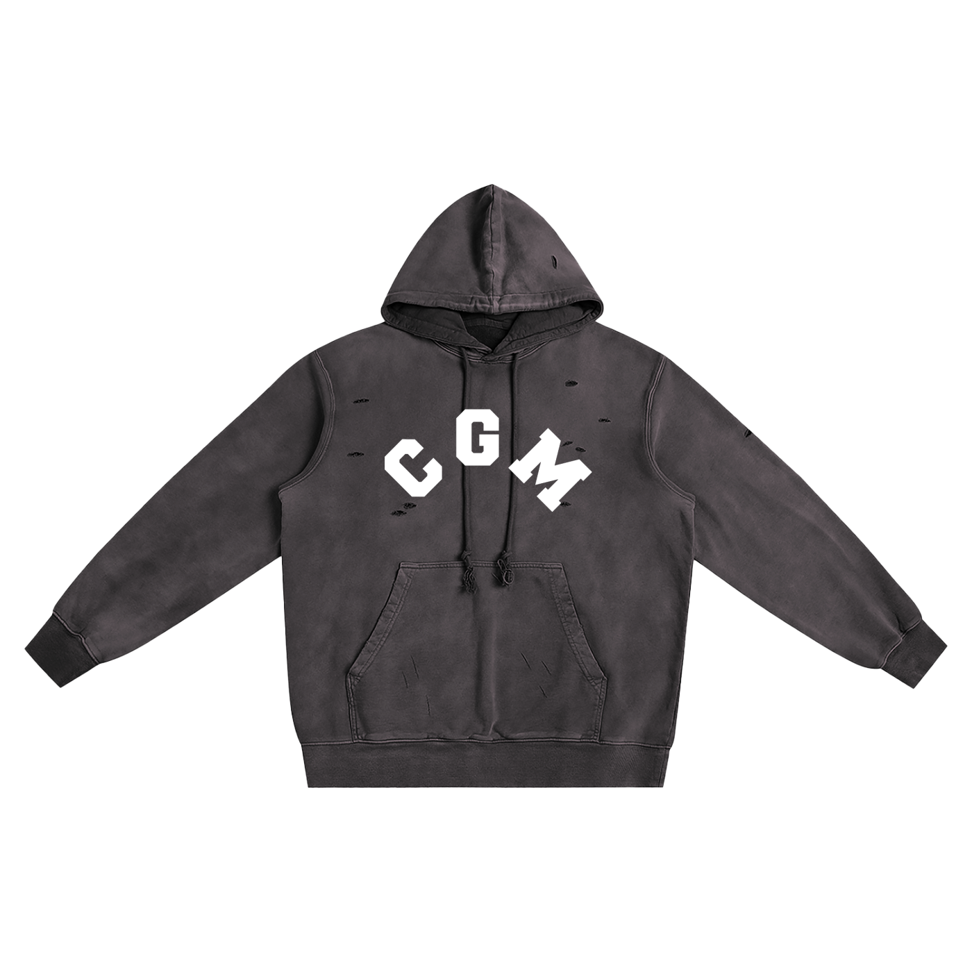 CGM Distressed Washed Hoodie
