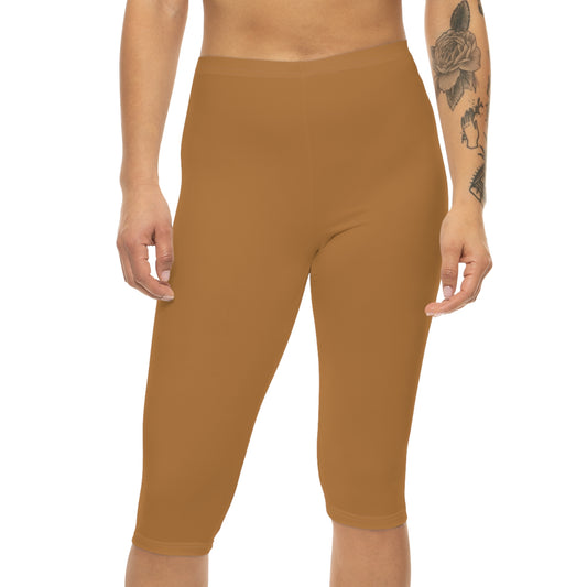 CGM Capri Leggings (Light Brown)