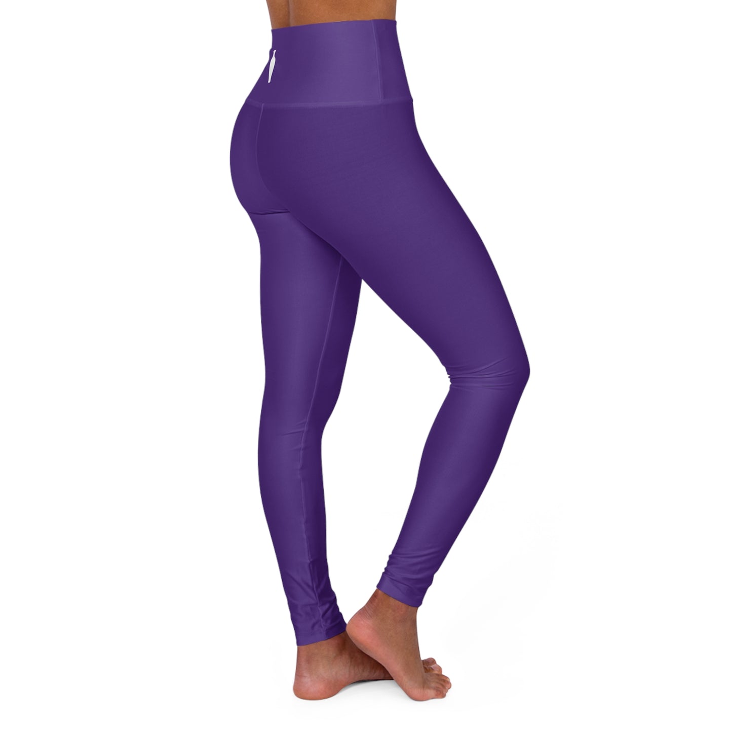 CGM High Waisted Yoga Leggings (Purple)