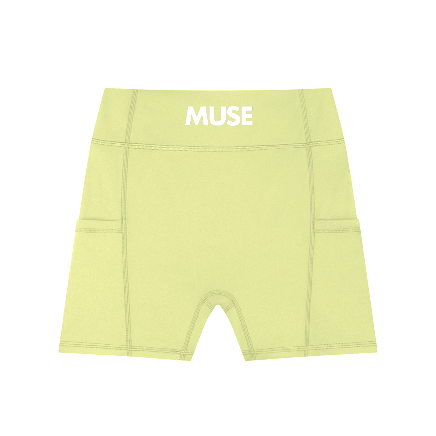 CGM Muse High-Waisted Pocket Gym Shorts
