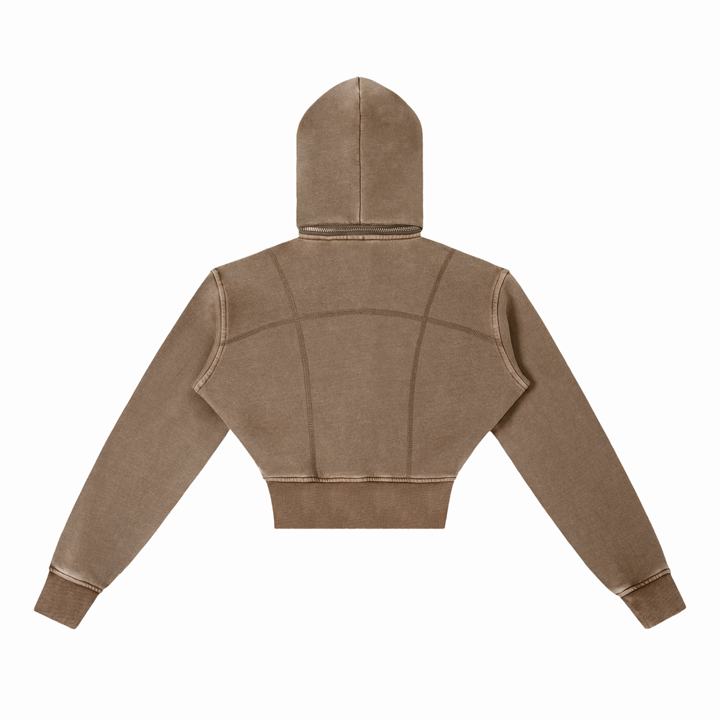 CGM Logo Cropped Fleece Hoodie