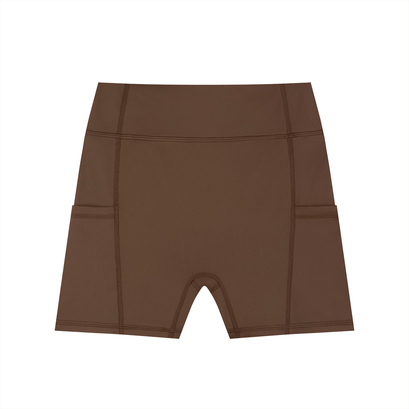 CGM High-Waisted Pocket Gym Shorts (Rear Logo)