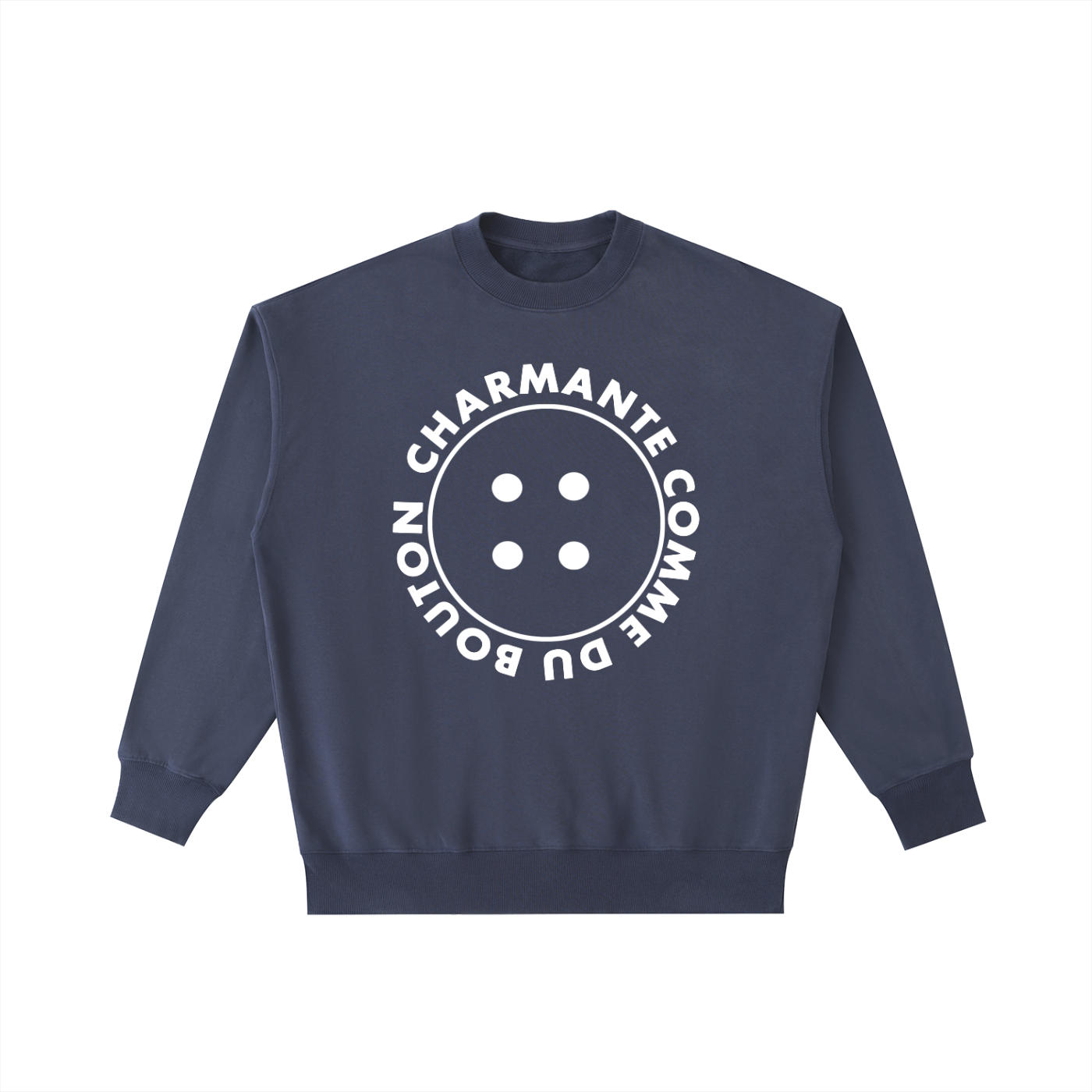 CGM Cute As A Button Vintage Wash Sweatshirt
