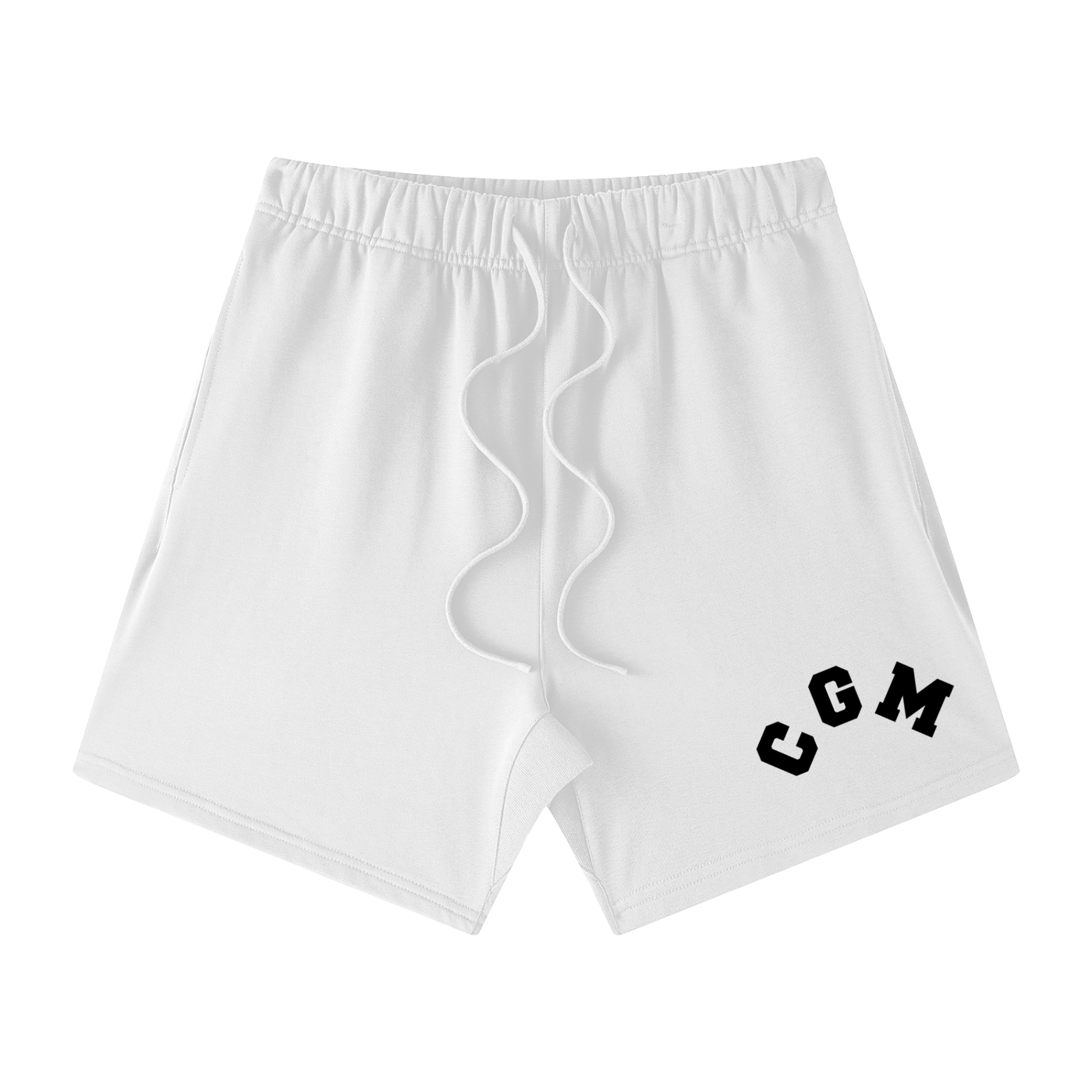 CGM Initials Classic Cotton Shorts