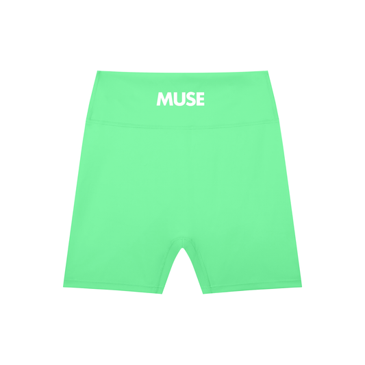 CGM Muse High-Waisted Scrunch Shorts