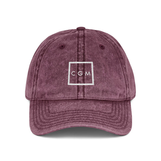 CGM Box Vintage Wash Cap