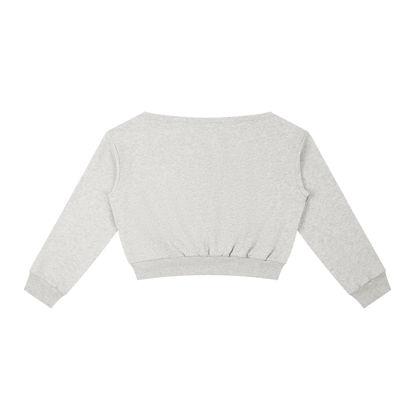CGM Logo Off-Shoulder Sweatshirt