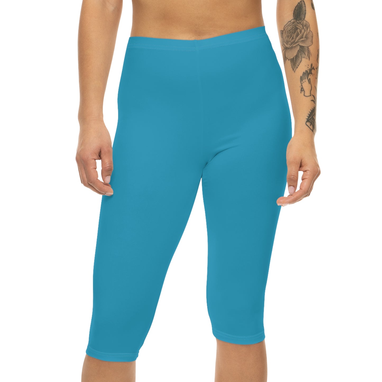 CGM Capri Leggings (Turquoise)