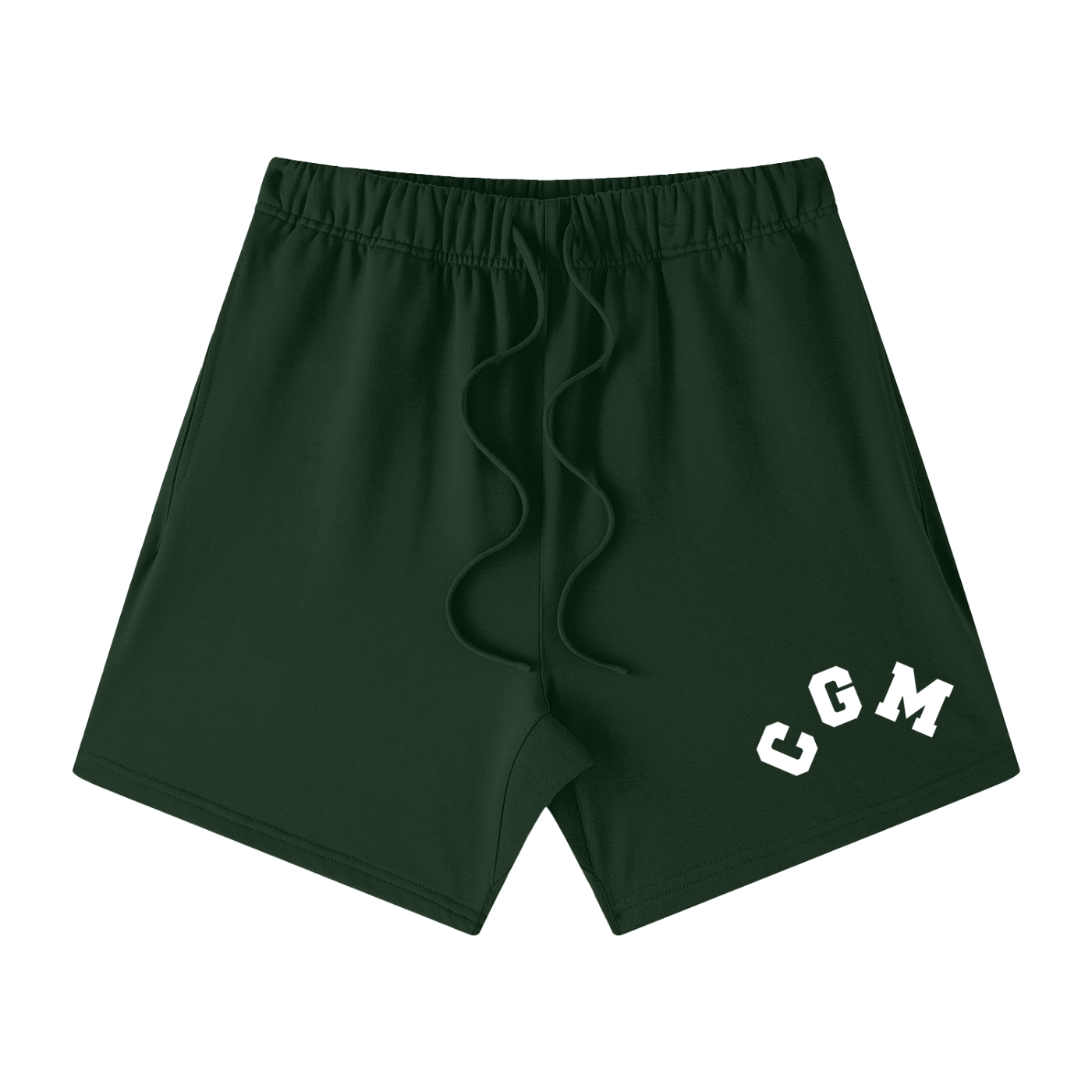 CGM Initials Classic Cotton Shorts