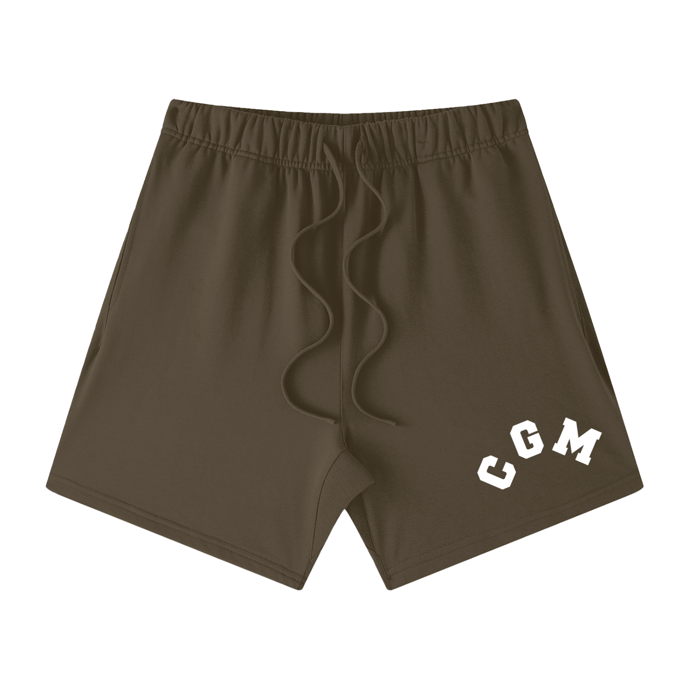 CGM Initials Classic Cotton Shorts