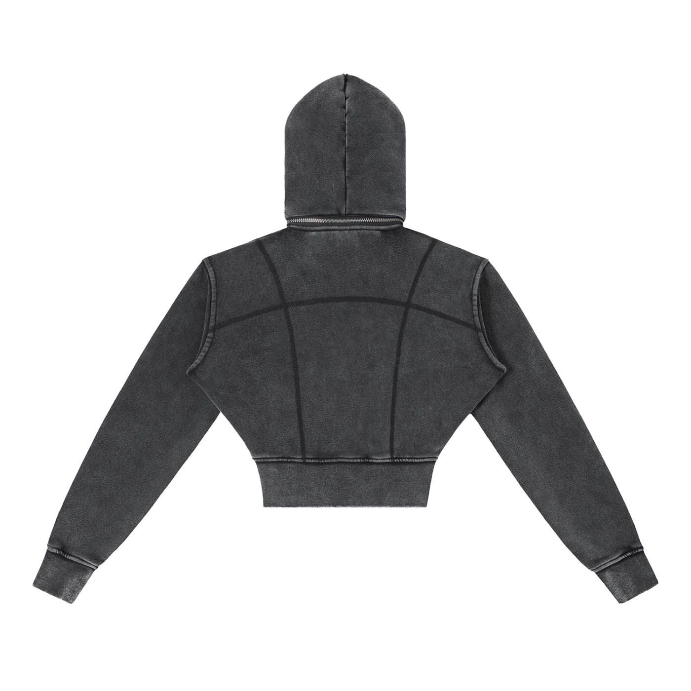 CGM Logo Cropped Fleece Hoodie