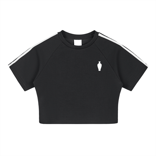 Taped Cooling Performance Crop Top