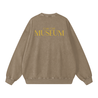 Acid Wash Oversize Sweatshirt - 360 GSM
