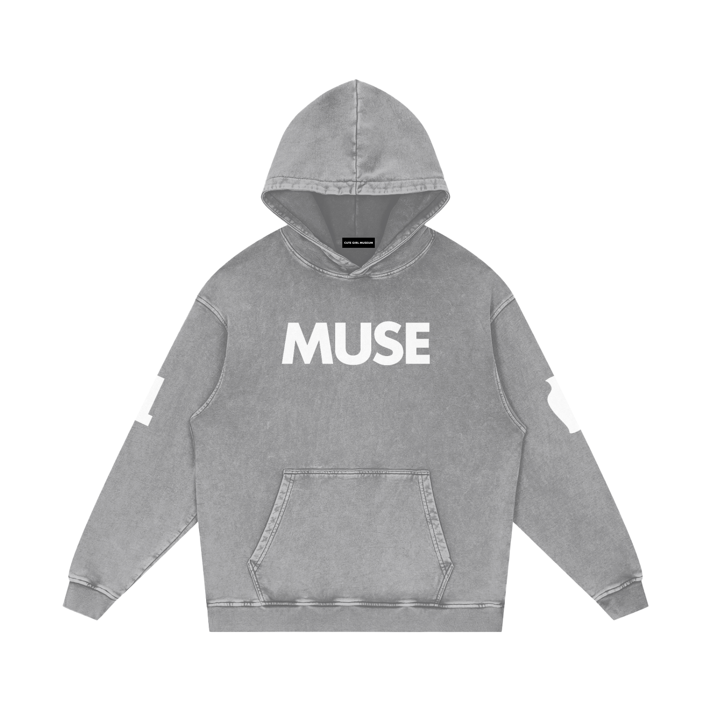 CGM Muse Icon Medley Snow Washed Hoodie
