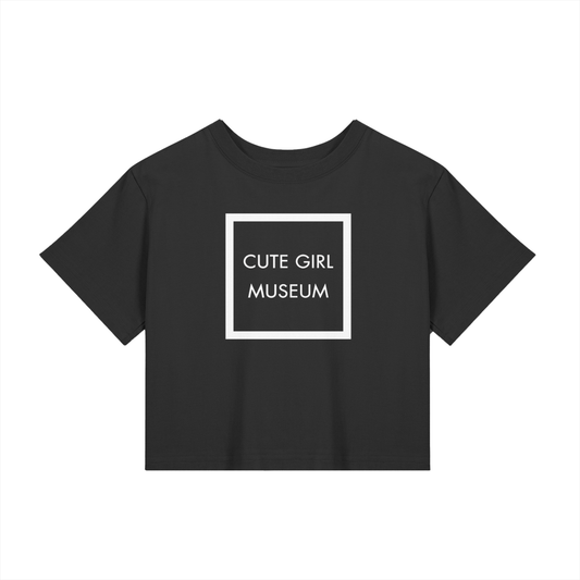 CGM Box Logo Baby Tee Black