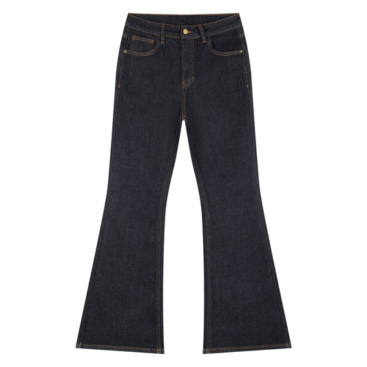 CGM High-Rise Flared Denim Jeans